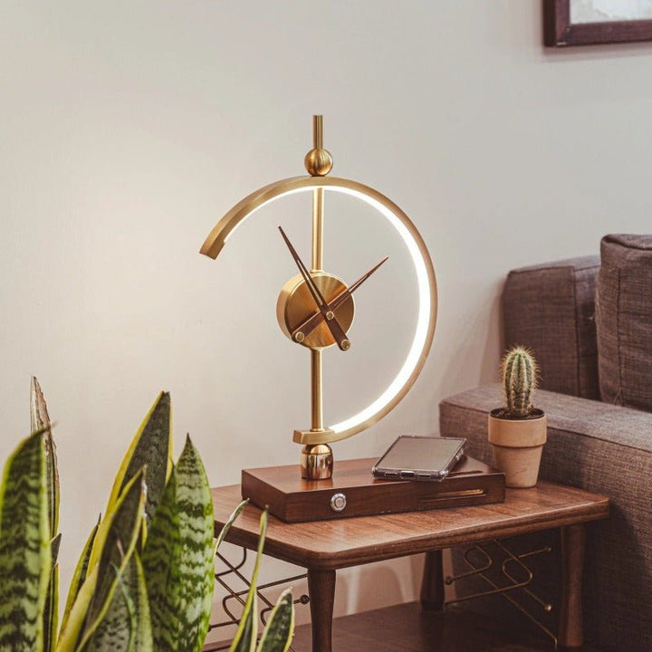 Luxury Rechargeable Lamp Clock - KyotoGlow-Nora Luxe
