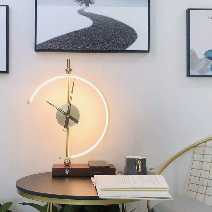 Luxury Rechargeable Lamp Clock - KyotoGlow-Nora Luxe