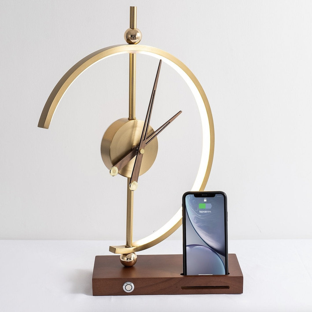 Luxury Rechargeable Lamp Clock - KyotoGlow-Nora Luxe