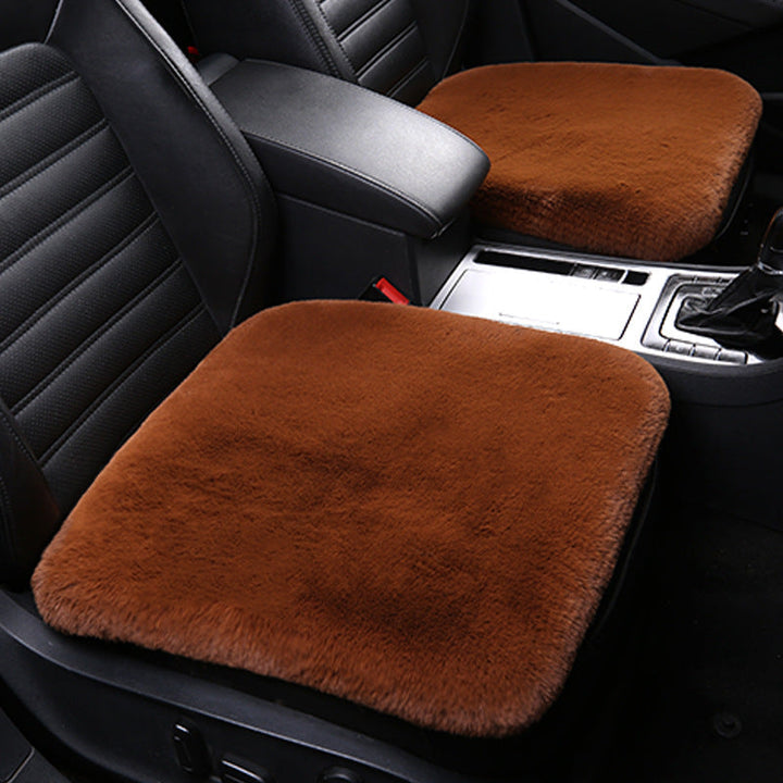 Luxury Sheep Skin Cushion - Lara-Brown-Seat-Nora Luxe