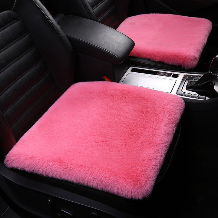 Luxury Sheep Skin Cushion - Lara-Pink-Seat-Nora Luxe