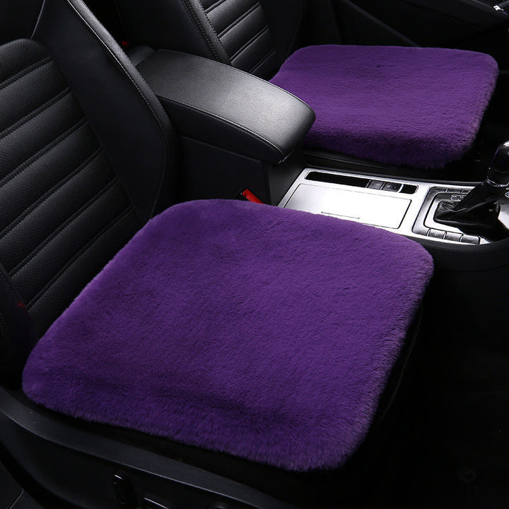 Luxury Sheep Skin Cushion - Lara-Purple-Seat-Nora Luxe