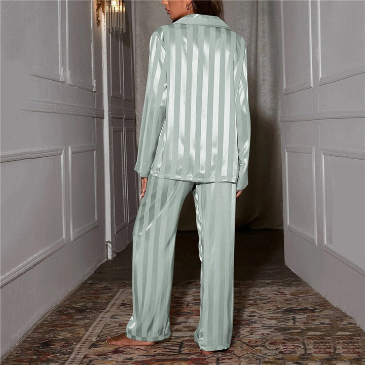 Luxury Silk Pyjama for Women - Nina-Beige-S-Nora Luxe