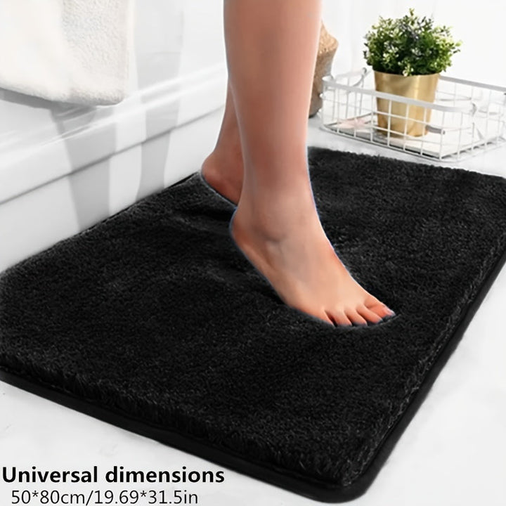 Luxury Soft Bath Mat - Serenity-Gray-15.75 × 23.62 in-Nora Luxe