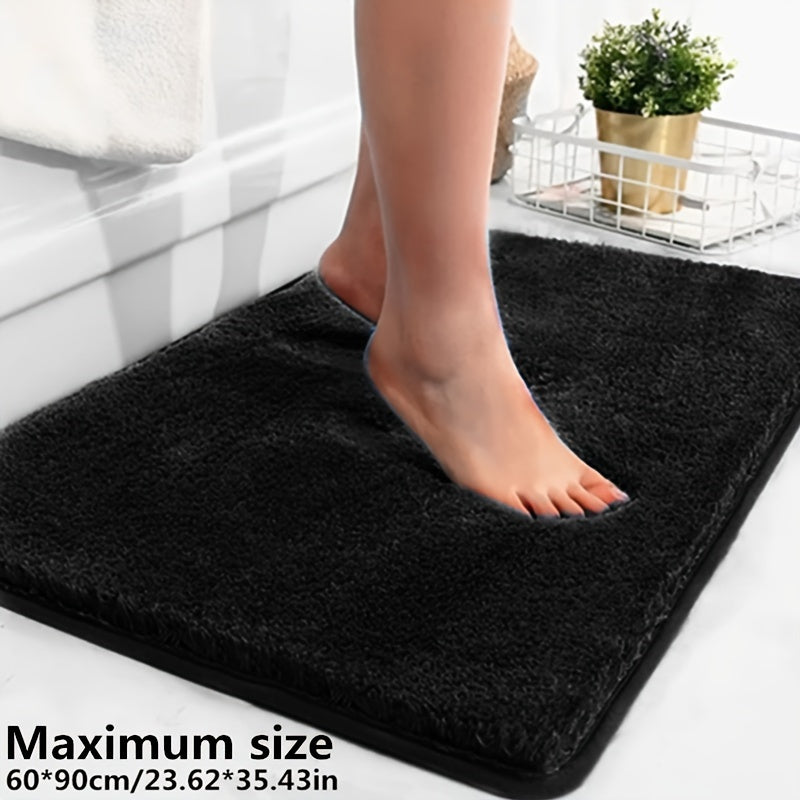 Luxury Soft Bath Mat - Serenity-Gray-15.75 × 23.62 in-Nora Luxe