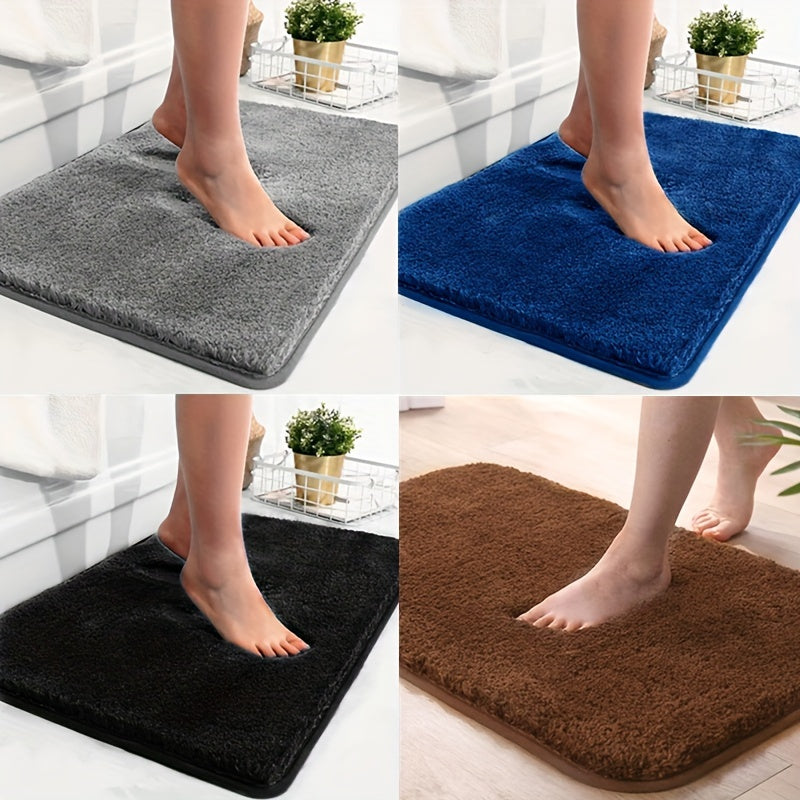 Luxury Soft Bath Mat - Serenity-Gray-15.75 × 23.62 in-Nora Luxe