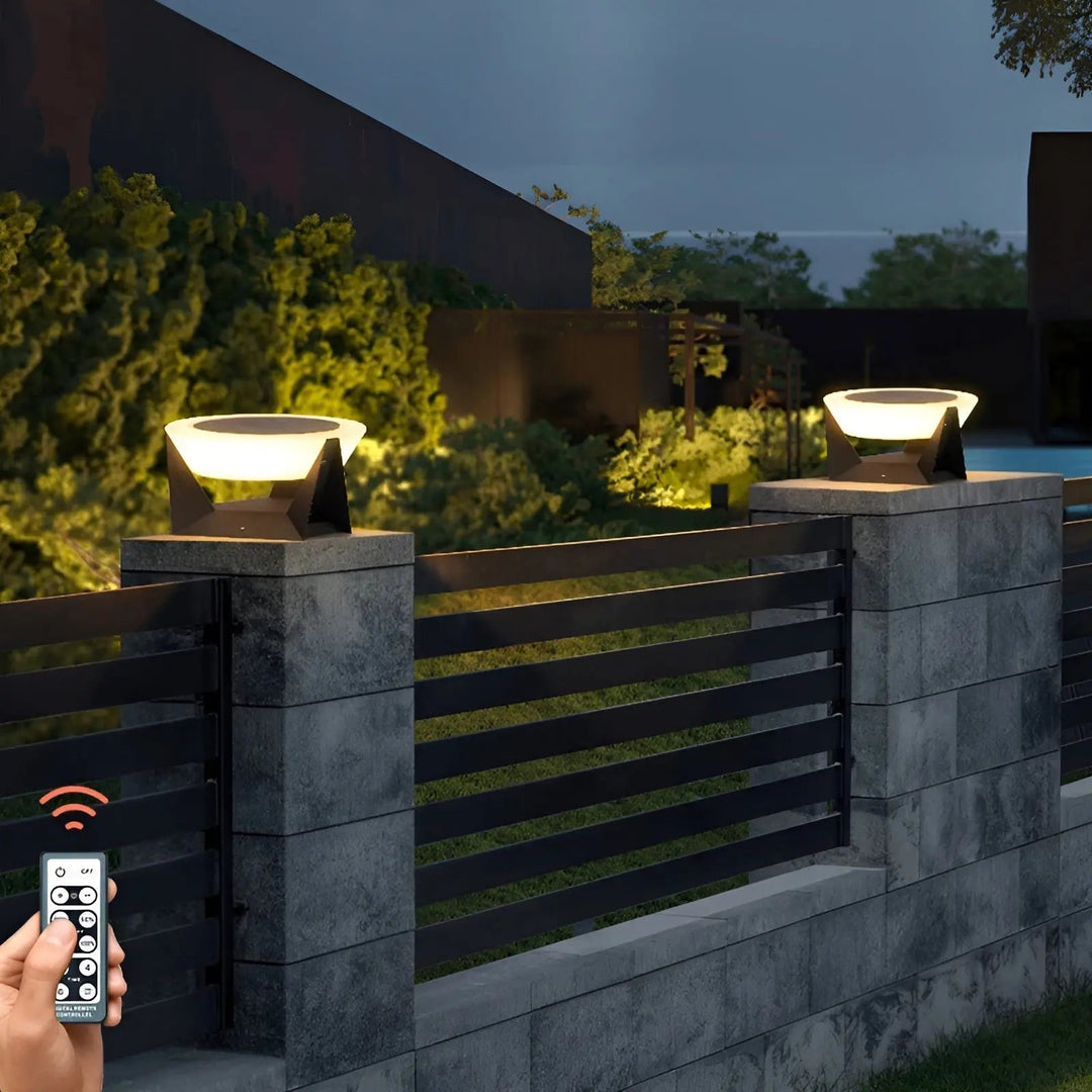 Luxury Solar Garden Lamp with Japanese Style - ZenGlow-Nora Luxe