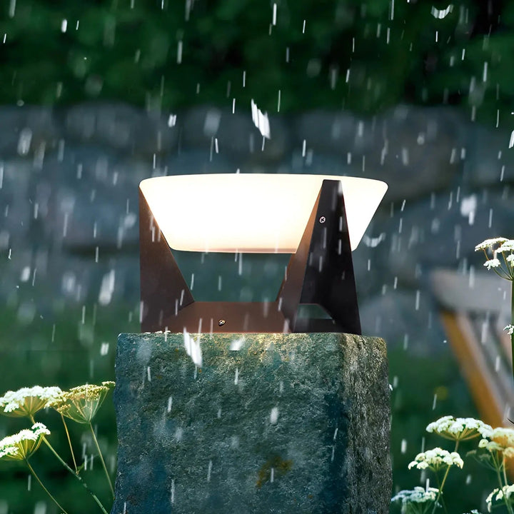 Luxury Solar Garden Lamp with Japanese Style - ZenGlow-Nora Luxe