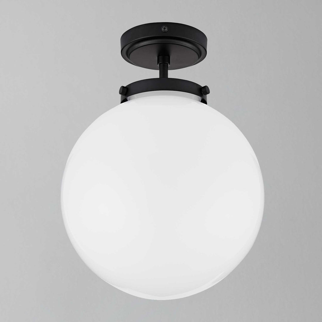Luxury Spherical Ceiling Lighting - LumiSphere-Silver-Nora Luxe