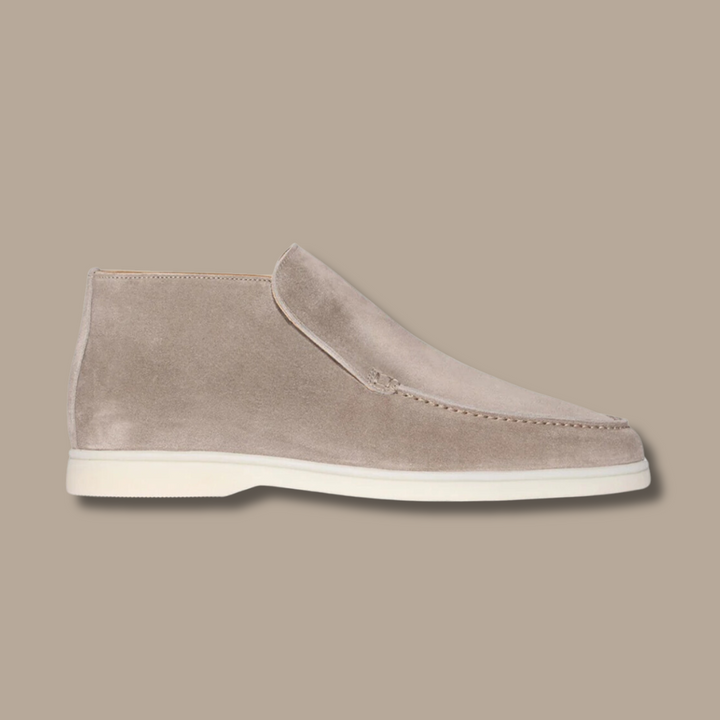 Luxury Suede Loafers - Alden-Suede - Beige-5.0-Nora Luxe