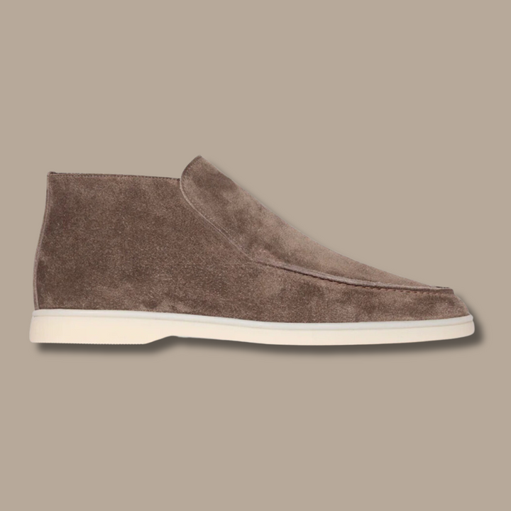 Luxury Suede Loafers - Alden-Suede - Light Brown-5.0-Nora Luxe