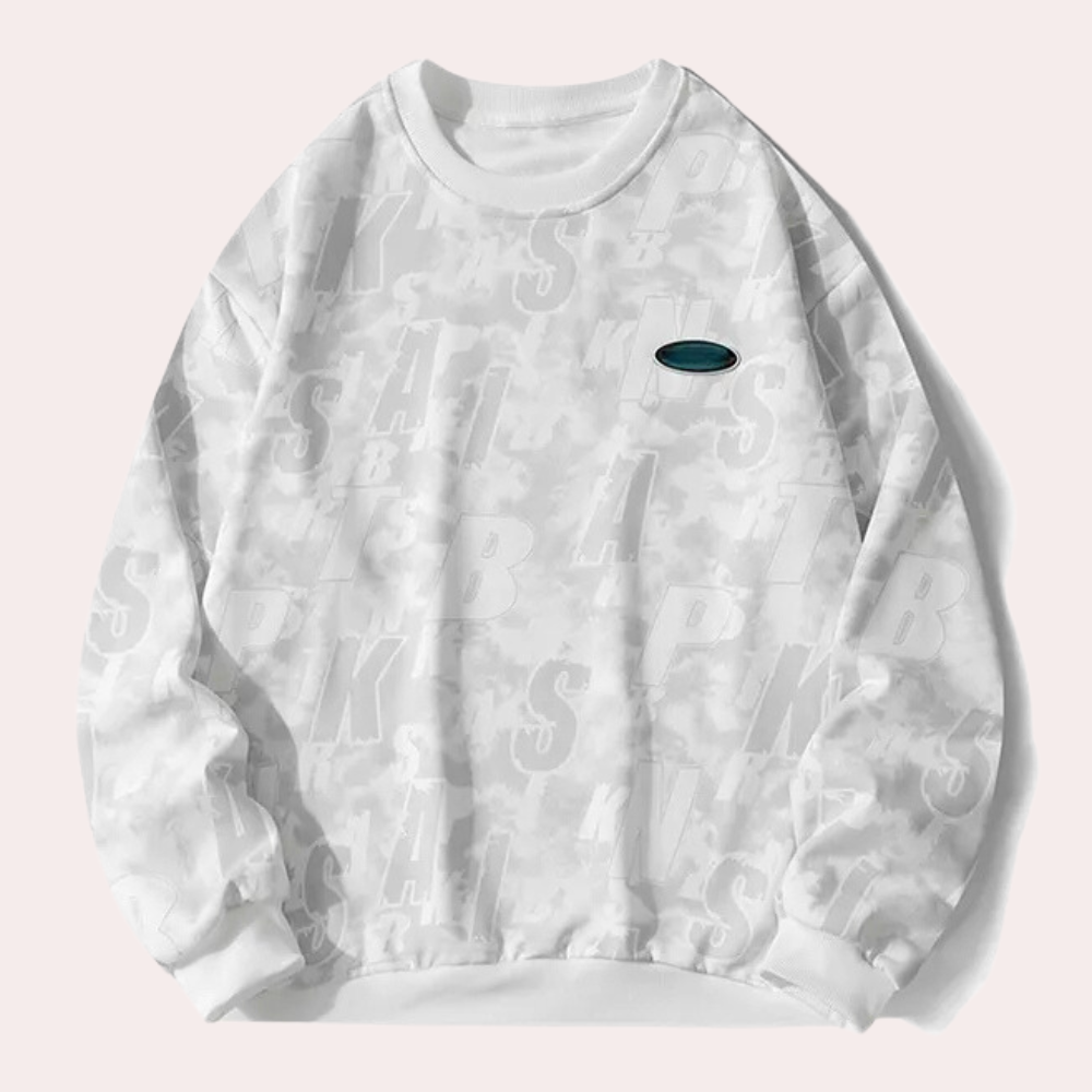 Luxury Sweatshirt for Men - Miles-White-S-Nora Luxe