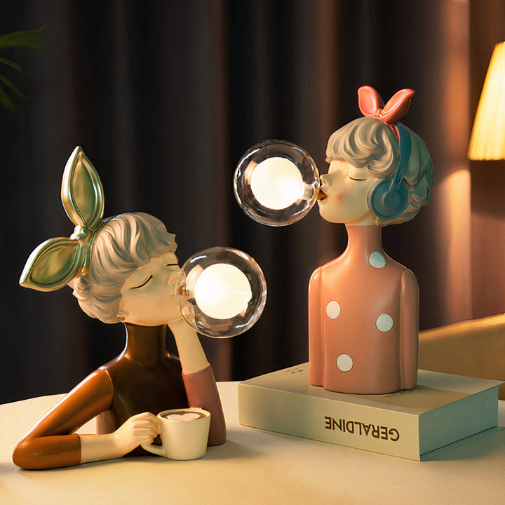 Luxury Table Lamp for Stylish Interior - EleganceCraft-Lily-Nora Luxe