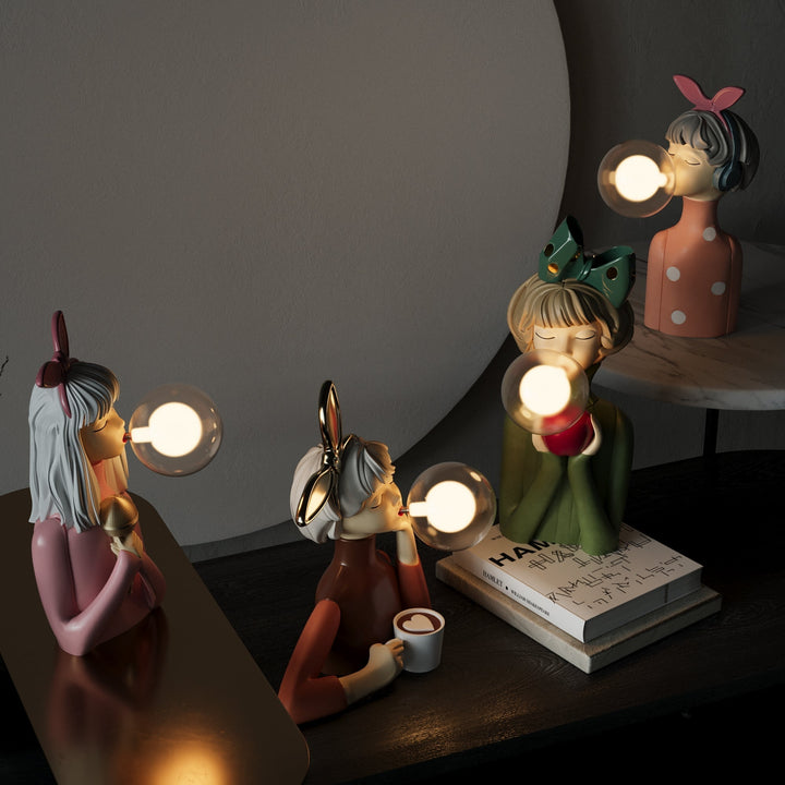 Luxury Table Lamp for Stylish Interior - EleganceCraft-Lily-Nora Luxe