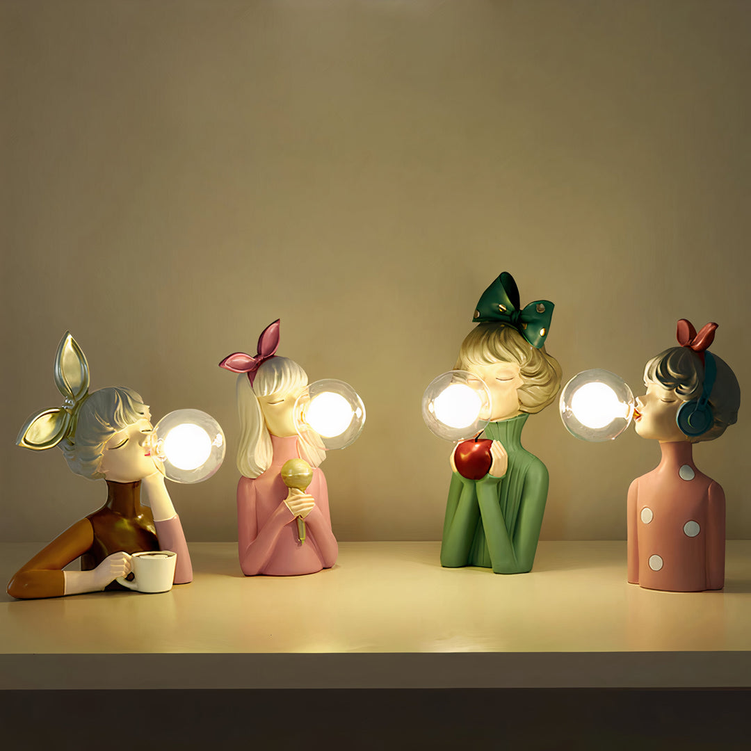 Luxury Table Lamp for Stylish Interior - EleganceCraft-Lily-Nora Luxe