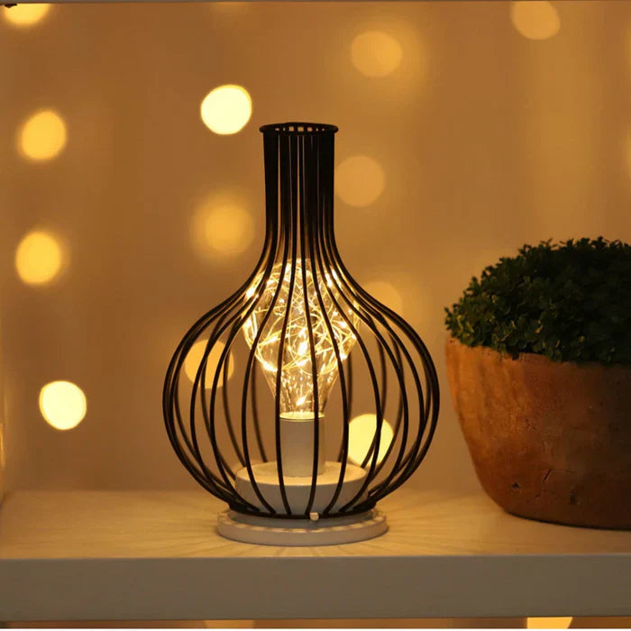 Luxury Table Lamp - LumiGris-Carafe-Nora Luxe