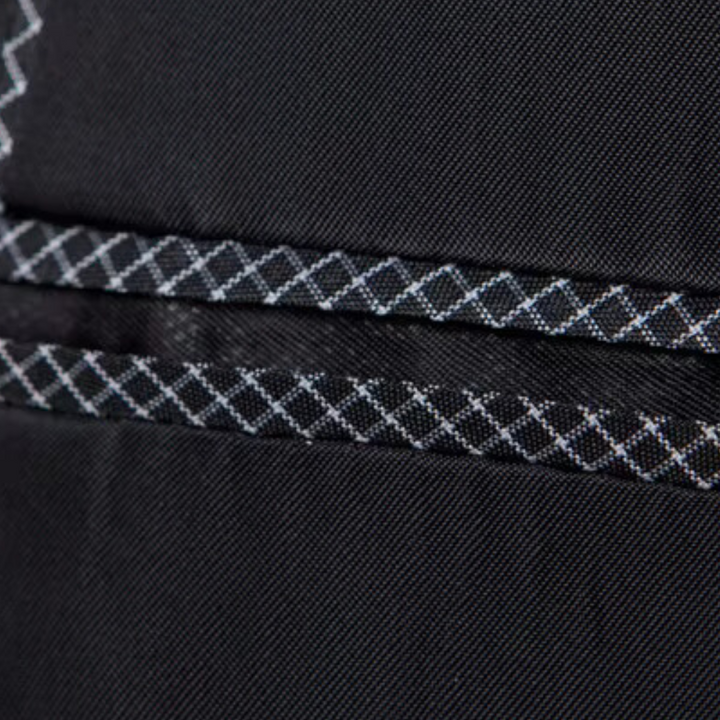 Luxury Three-Piece Suit for Men - Dante-Black-S-Nora Luxe