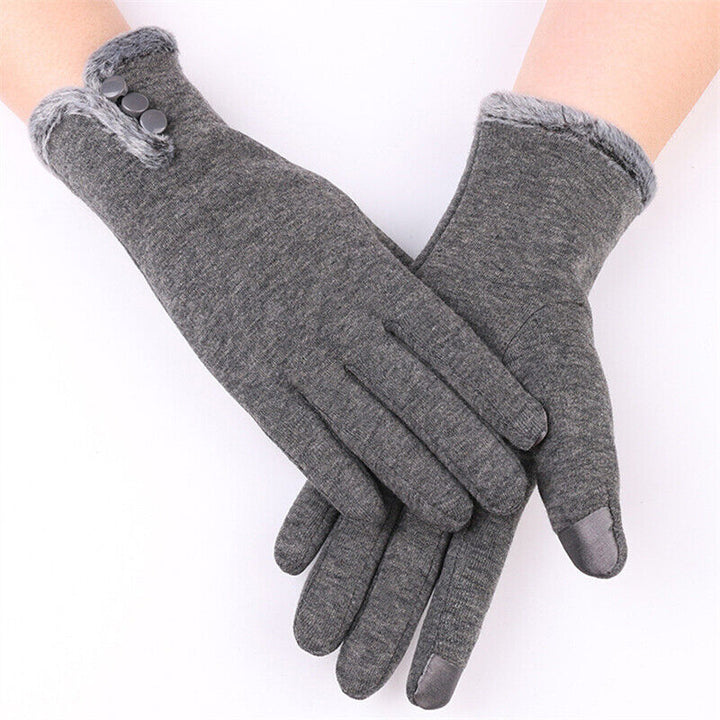 Luxury Touchscreen Gloves - Elise-Gray A-Nora Luxe