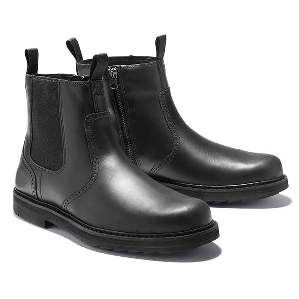 Luxury Trendy Men's Chelsea Boots - James-Black-6.5-Nora Luxe