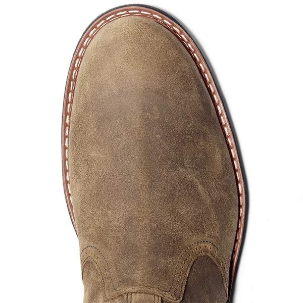 Luxury Trendy Men's Chelsea Boots - James-Khaki-6.5-Nora Luxe