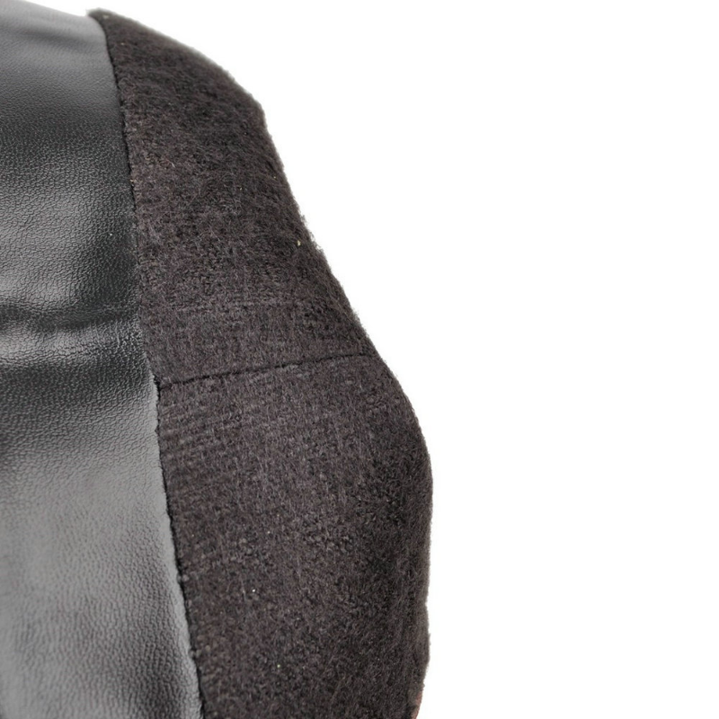 Luxury Vegan Leather Ankle Boots with Zip - Eden-Brown-2.5-Nora Luxe