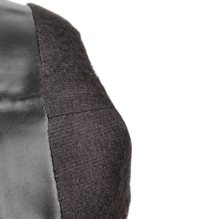 Luxury Vegan Leather Ankle Boots with Zip - Eden-Brown-2.5-Nora Luxe