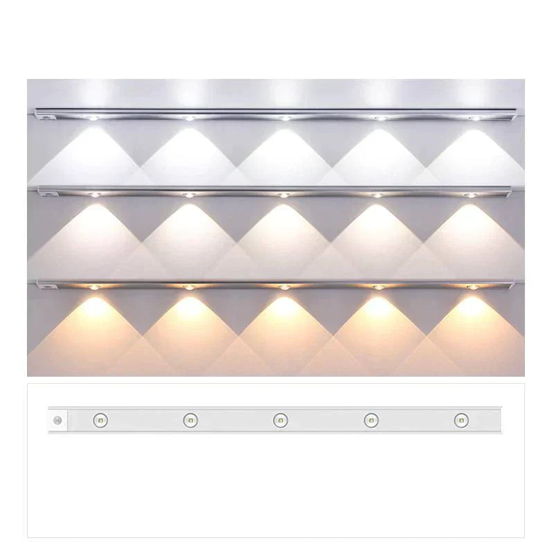 Luxury Wireless LED Cabinet Light - LumiLux-Black-13.78 inches-Nora Luxe