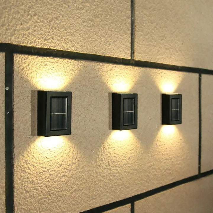 Luxury Wireless Solar LED Wall Lamps - SolarGlow-1 Lamp-Nora Luxe