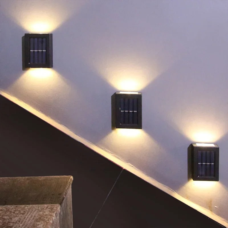 Luxury Wireless Solar LED Wall Lamps - SolarGlow-1 Lamp-Nora Luxe