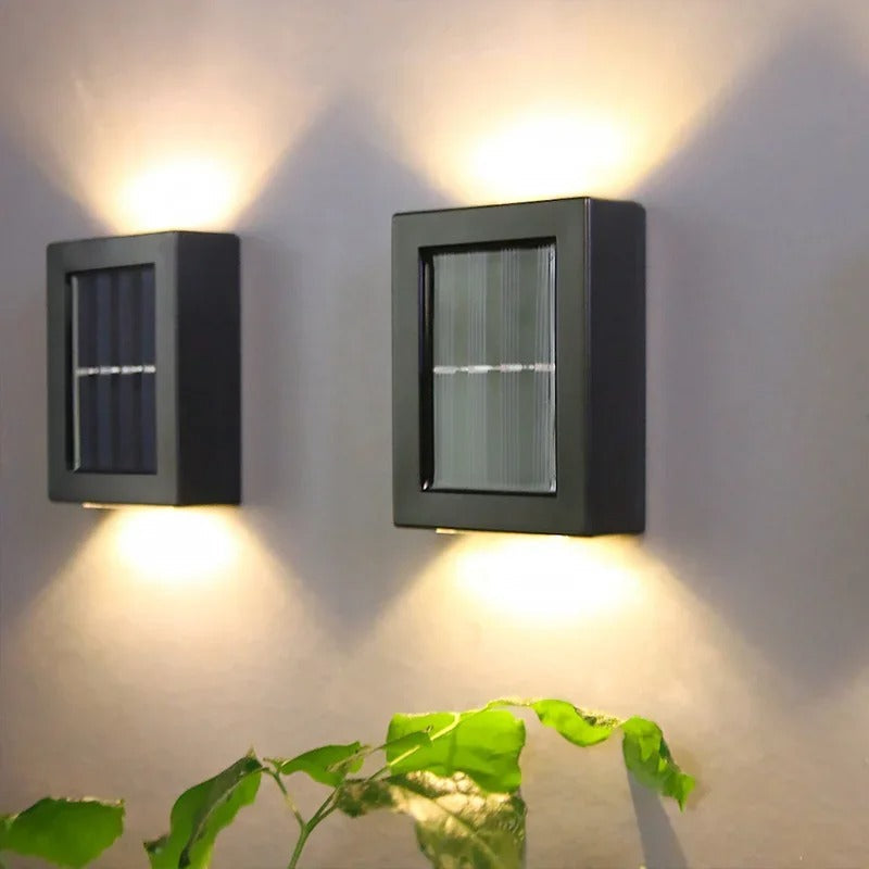 Luxury Wireless Solar LED Wall Lamps - SolarGlow-1 Lamp-Nora Luxe