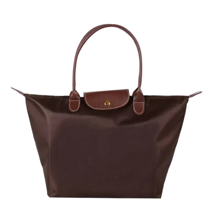Luxury women's handbag - Celeste-Coffee-S (11.81″ × 9.06″ × 4.72″)-Nora Luxe