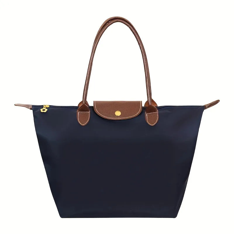 Luxury women's handbag - Celeste-Marine blue-S (11.81″ × 9.06″ × 4.72″)-Nora Luxe