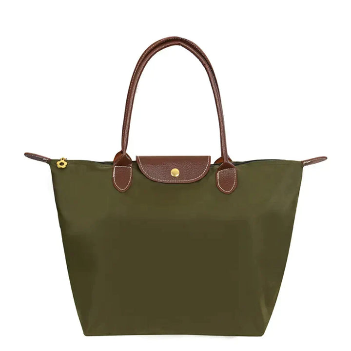 Luxury women's handbag - Celeste-Olive green-S (11.81″ × 9.06″ × 4.72″)-Nora Luxe