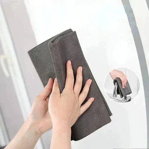 Magic Cleaning Cloth - ClearMagic-5 pieces (11.81" × 11.81")-Nora Luxe