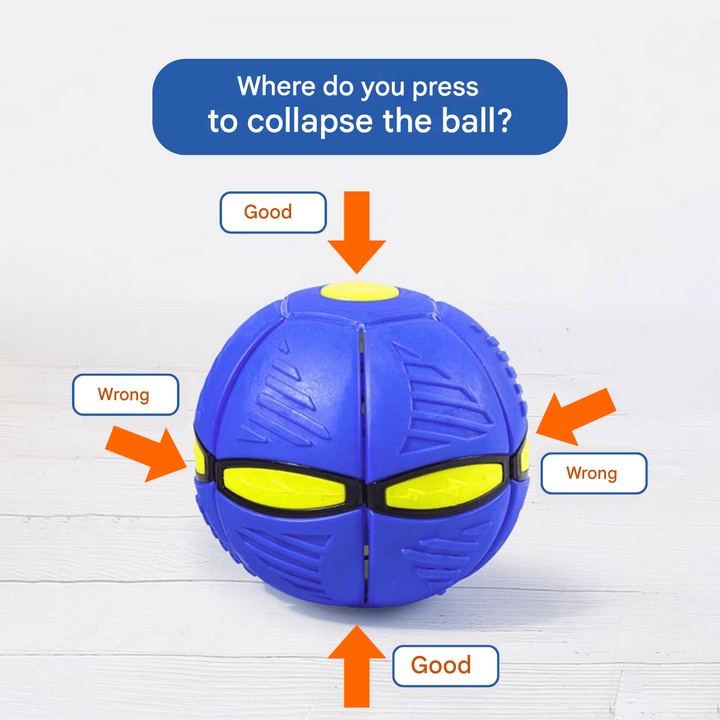 Magic Flying Saucer Ball (Buy 1 Get 1 Free) - MagicFly-Green + Red-Nora Luxe