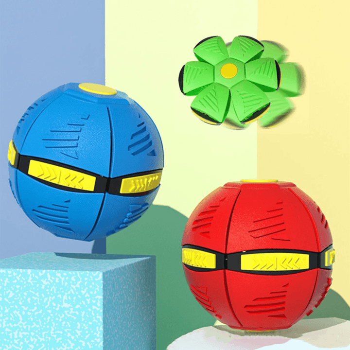 Magic Flying Saucer Ball (Buy 1 Get 1 Free) - MagicFly-Green + Red-Nora Luxe