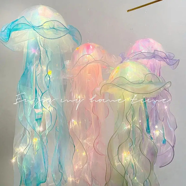 Magic Sea Creature Children's Room Lamp - GlowFish-Purple-Nora Luxe