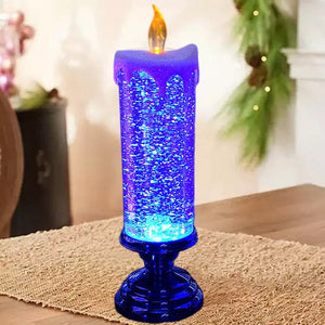 Magical Christmas Lights - TwinkleFlame-Blue-Nora Luxe