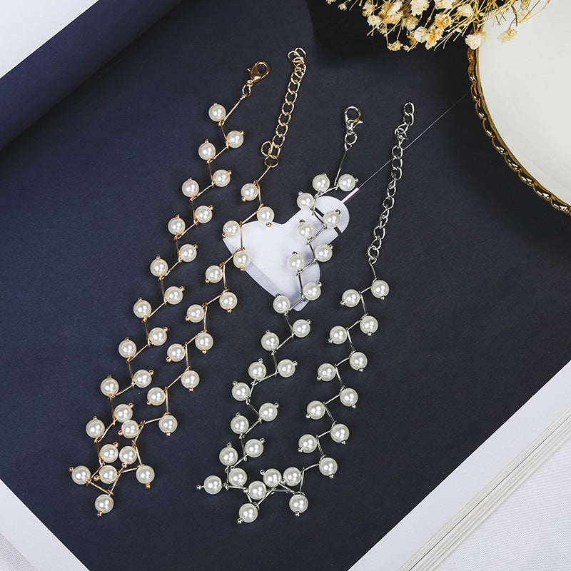Magical Fairy Necklace | Women's Pendant Necklace-Classic Pearl Gold-Nora Luxe