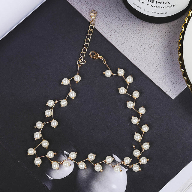 Magical Fairy Necklace | Women's Pendant Necklace-Pearl Gold in Abundance-Nora Luxe