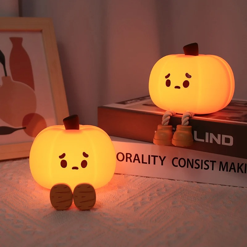 Magical Pumpkin Night Light - GlowBuddy-Nora Luxe