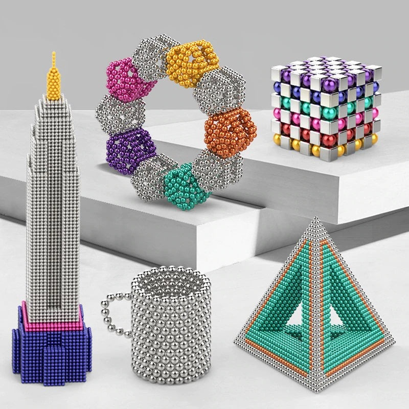 Magnetic Ball Construction Set - MagnaBalls Creation Set-1 Set - 216 Magnetic Balls-Nora Luxe