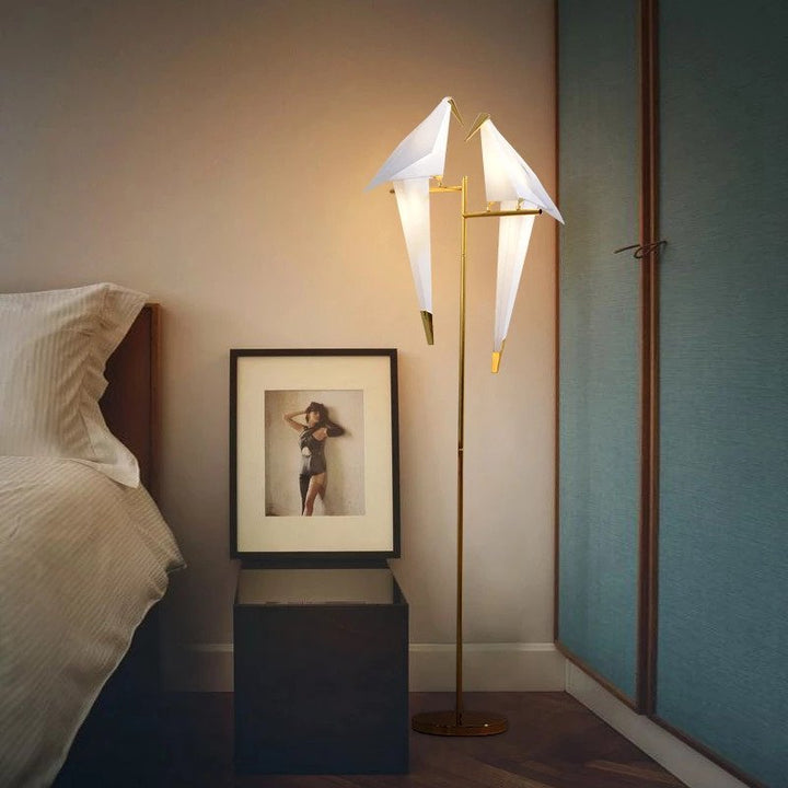 Magnetic Bird Lamp - FlockGlow-Table lamp-Nora Luxe