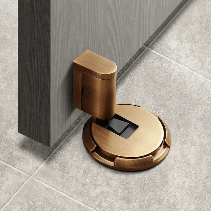 Magnetic Door Stopper Without Drilling - HoldMate-Bronze-The Livary