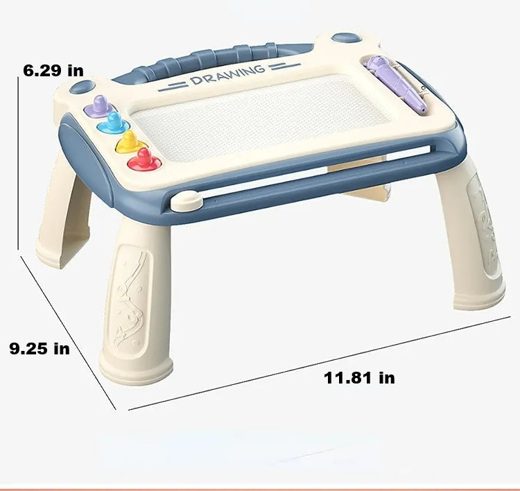 Magnetic Drawing Board - DoodleMagix-Blue-Nora Luxe