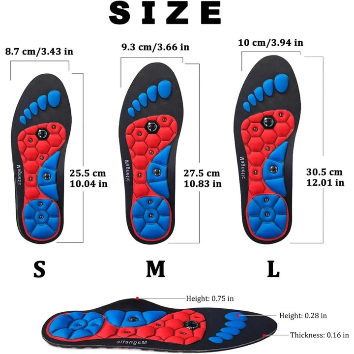 Magnetic Insoles - VitalSteps-S-Nora Luxe