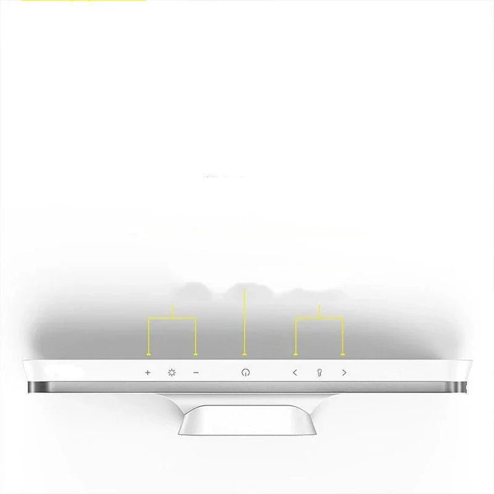Magnetic LED Lamp with Touch Sensor - FlexiGlow-Gray-Nora Luxe