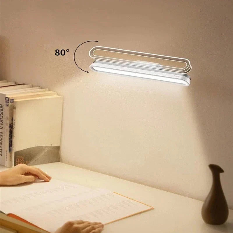 Magnetic LED Lamp with Touch Sensor - FlexiGlow-Gray-Nora Luxe