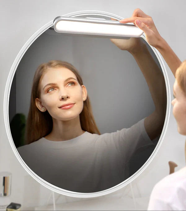 Magnetic LED Lamp with Touch Sensor - FlexiGlow-Gray-Nora Luxe