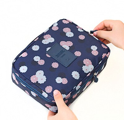 Compact Waterproof Make-Up Travel Organiser – 1+1 FREE Mini Cosmetic Storage Case